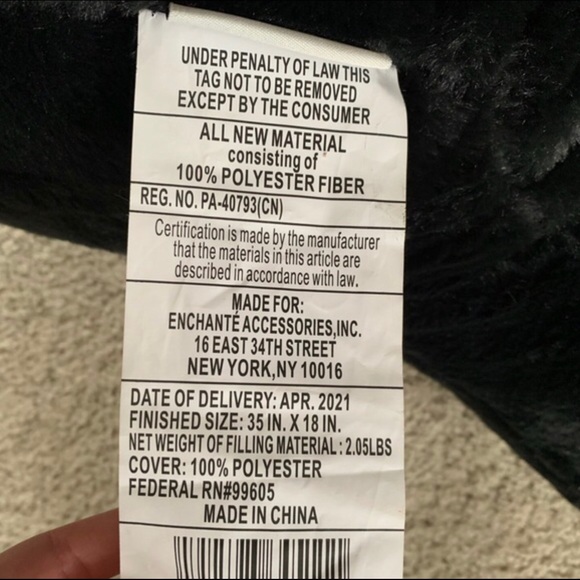 Rae Dunn back sofa pillow NEW - Picture 2 of 3